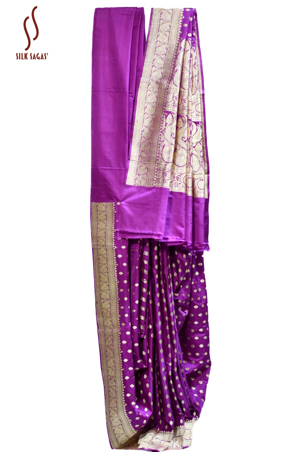 Pure Banarasi Satin Silk Saree